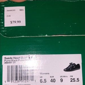 Suede Heart Bubble Women's